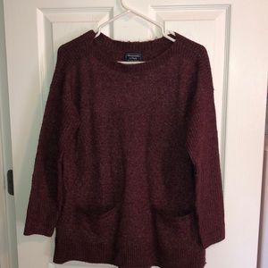 Maroon Long Sweater